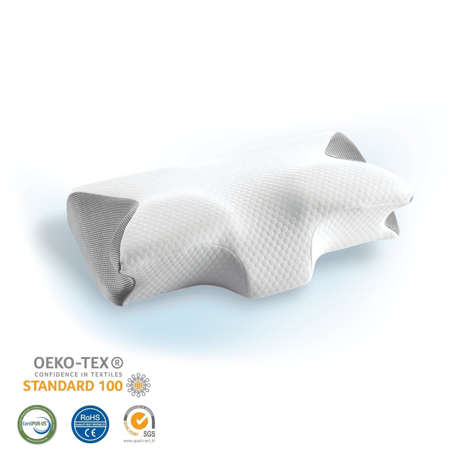 CERVEXA™ – Das ORIGINAL Ergonomisches Nackenstützkissen für gesunden Schlaf